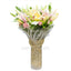 Peachy Lily Vase