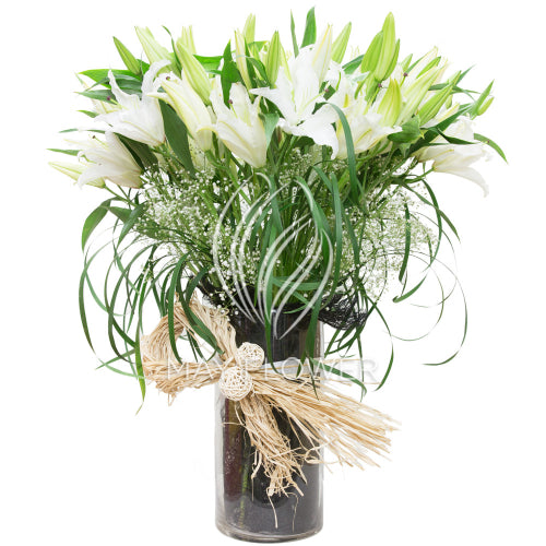 Flamboyant Lily Vase Secondary image