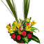 Carnations Lilium Basket